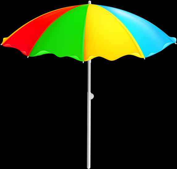 Beach Umbrella Png - Transparent Background Summer Beach Umbrella, Png Download PNG with transparent background