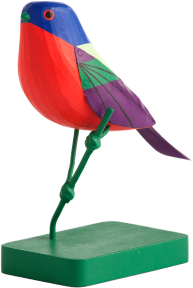 Charley Harper Wooden Bird, HD Png Download PNG with transparent background