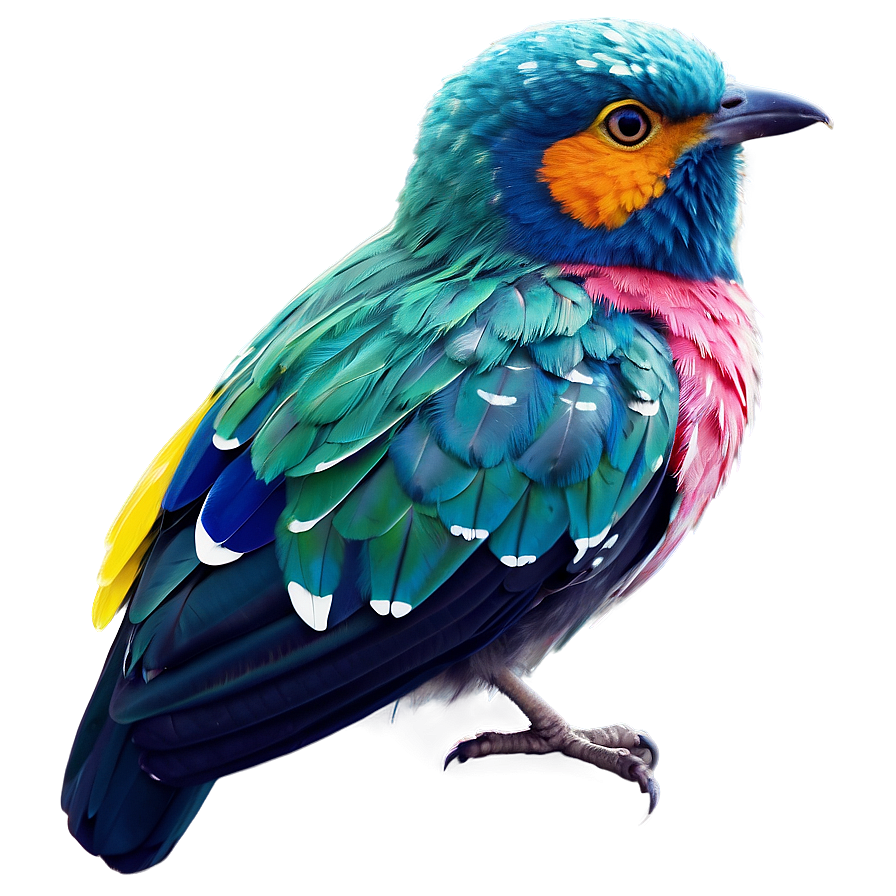 Colorful Bird Species Picture Png Vyw