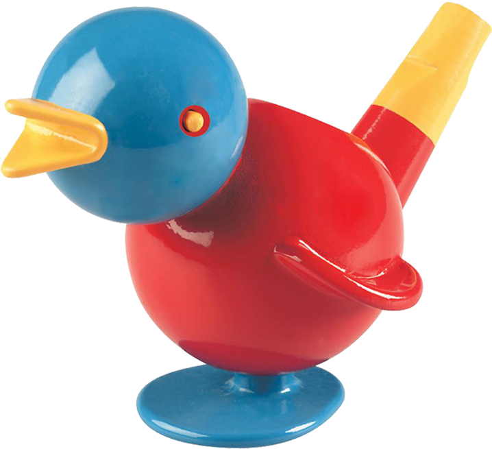 Colorful Bird Whistle Toy