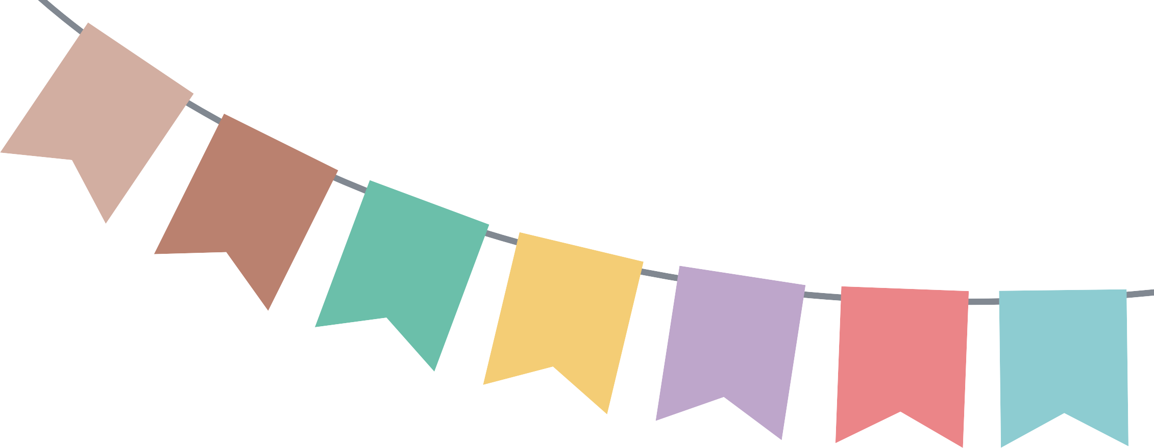 Colorful Birthday Banner Decoration