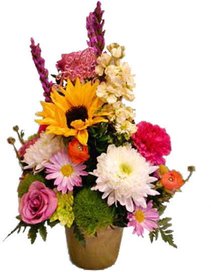 Colorful Birthday Flower Bouquet