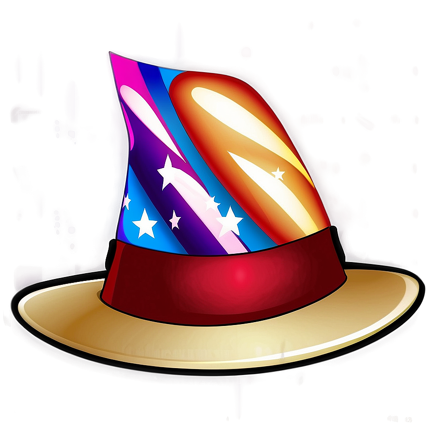 Colorful Birthday Hat PNG 73 PNG image with a transparent background, free high-resolution download