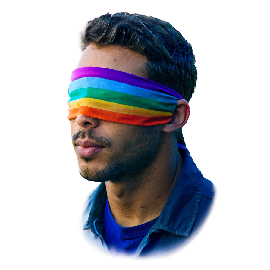 Colorful Blindfold Png Mwr