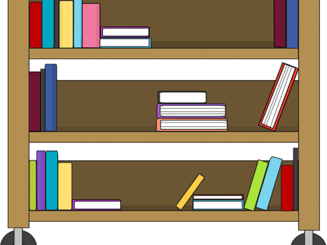 Banner Freeuse Download Shelf Free On Dumielauxepices - Books On Bookshelf Clipart Png, Transparent Png PNG with transparent background