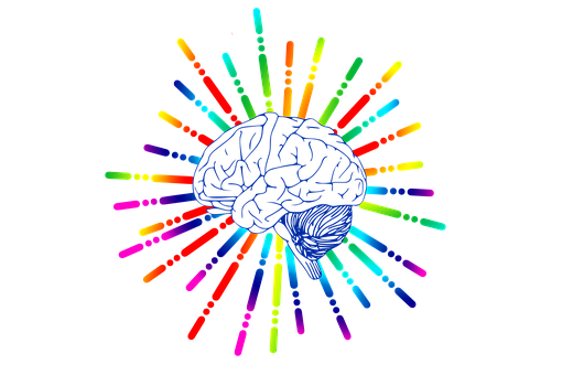 Colorful Brain Illustration