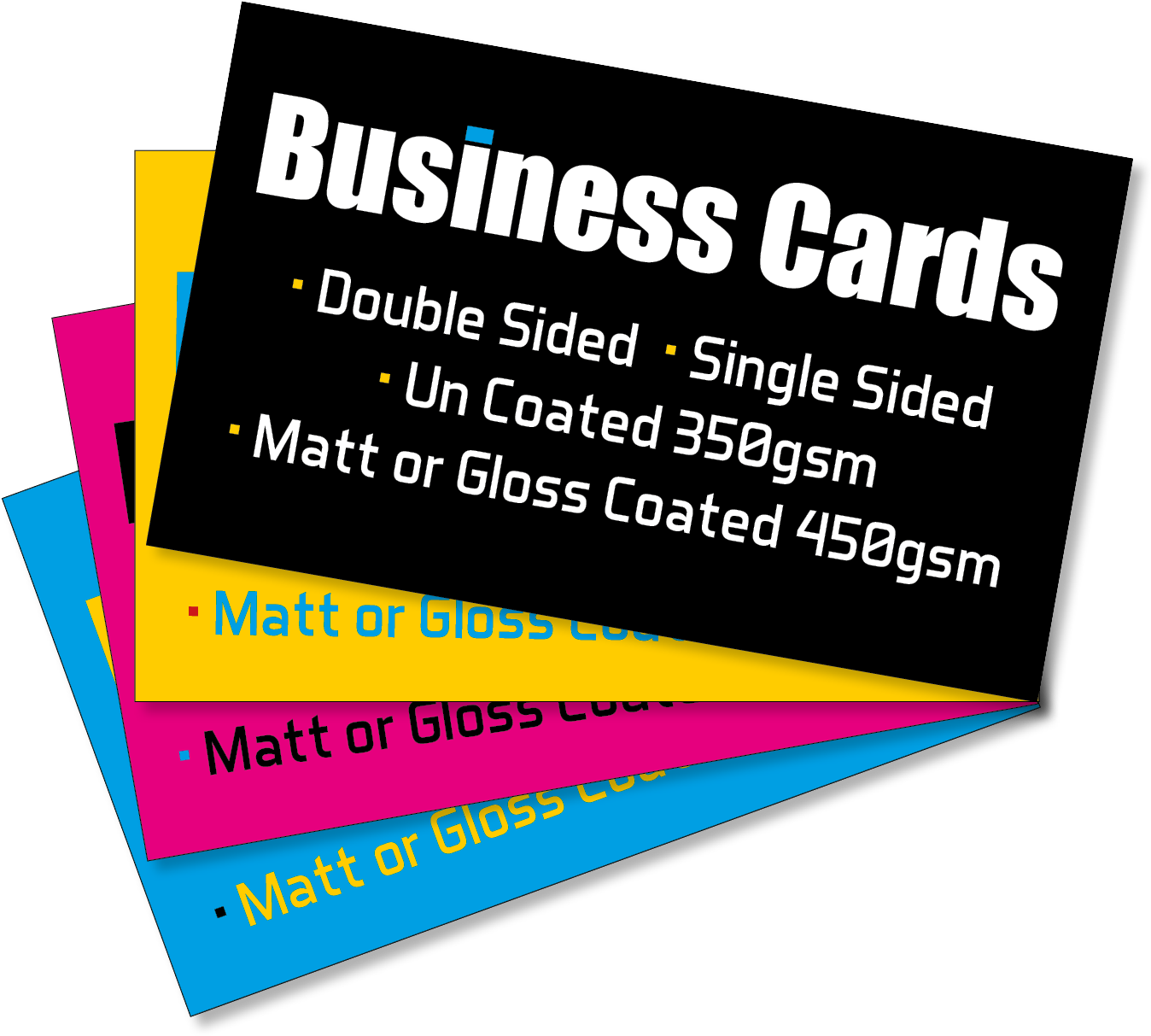 Business Cards Printing Png, Transparent Png PNG with transparent background