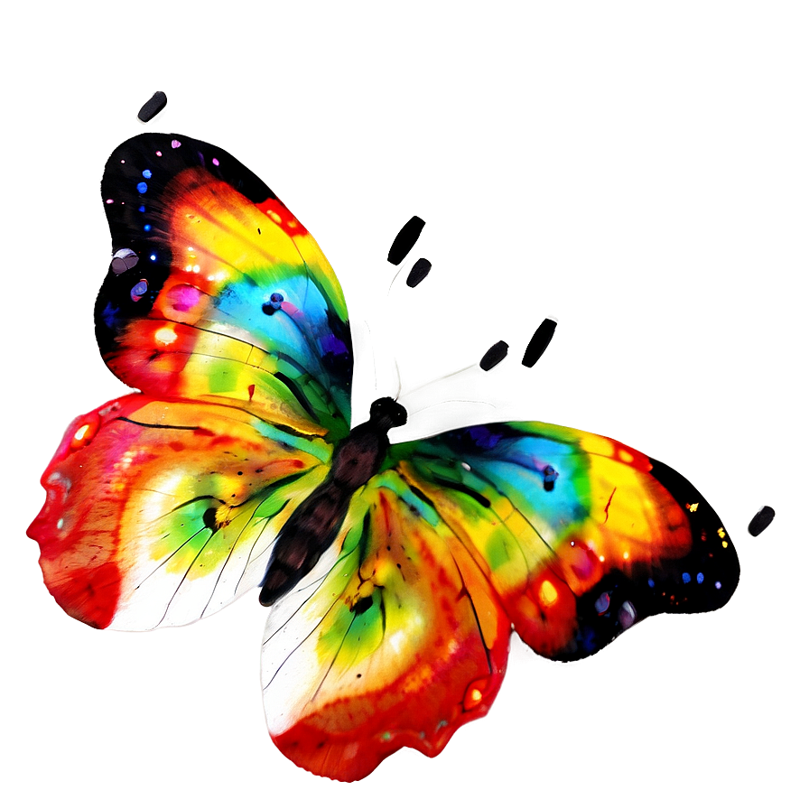 Colorful Butterflies PNG pkq PNG with transparent background