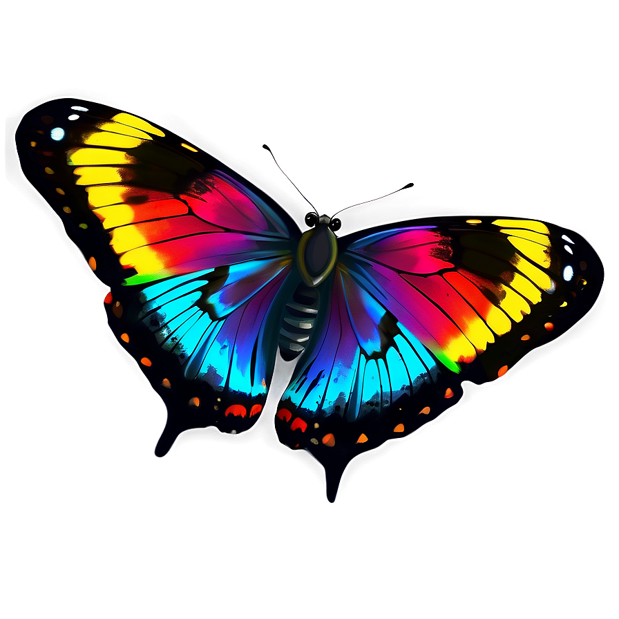 Colorful Butterfly D