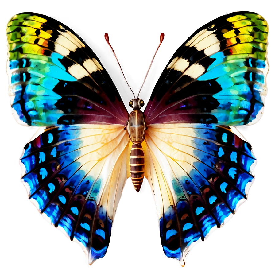 Colorful Butterfly Png 06262024