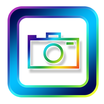 Colorful Camera Icon