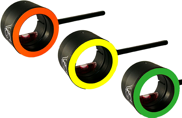 Colorful Camera Lens Filters PNG with transparent background