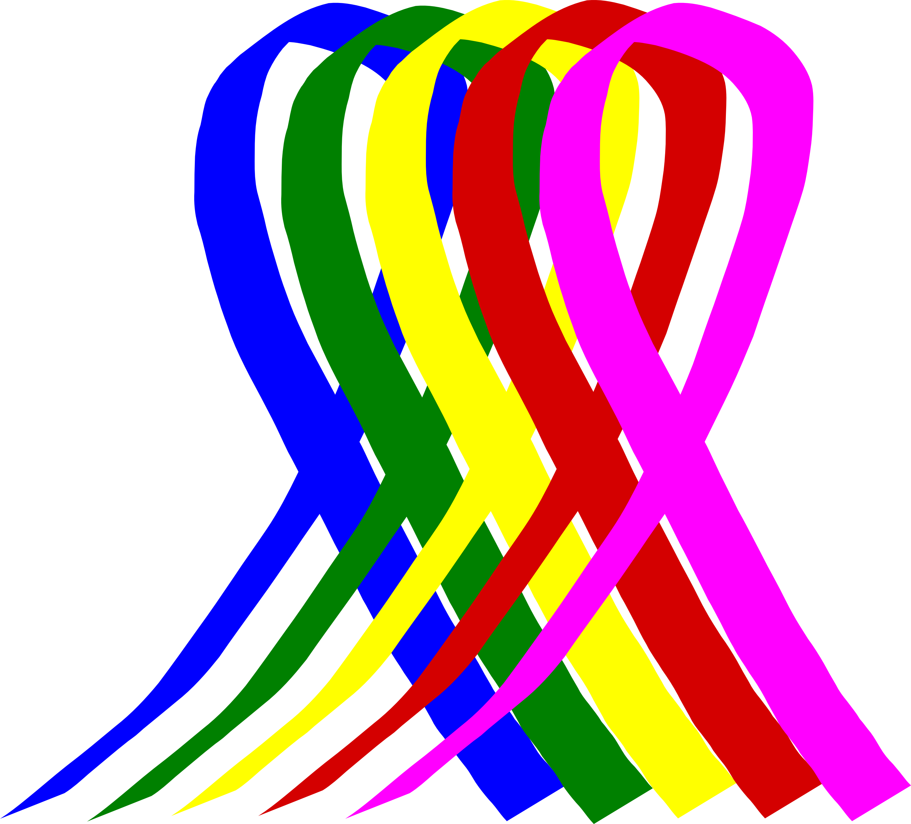 Transparent Cancer Ribbons Png - All Cancer Ribbon Png, Png Download PNG with transparent background