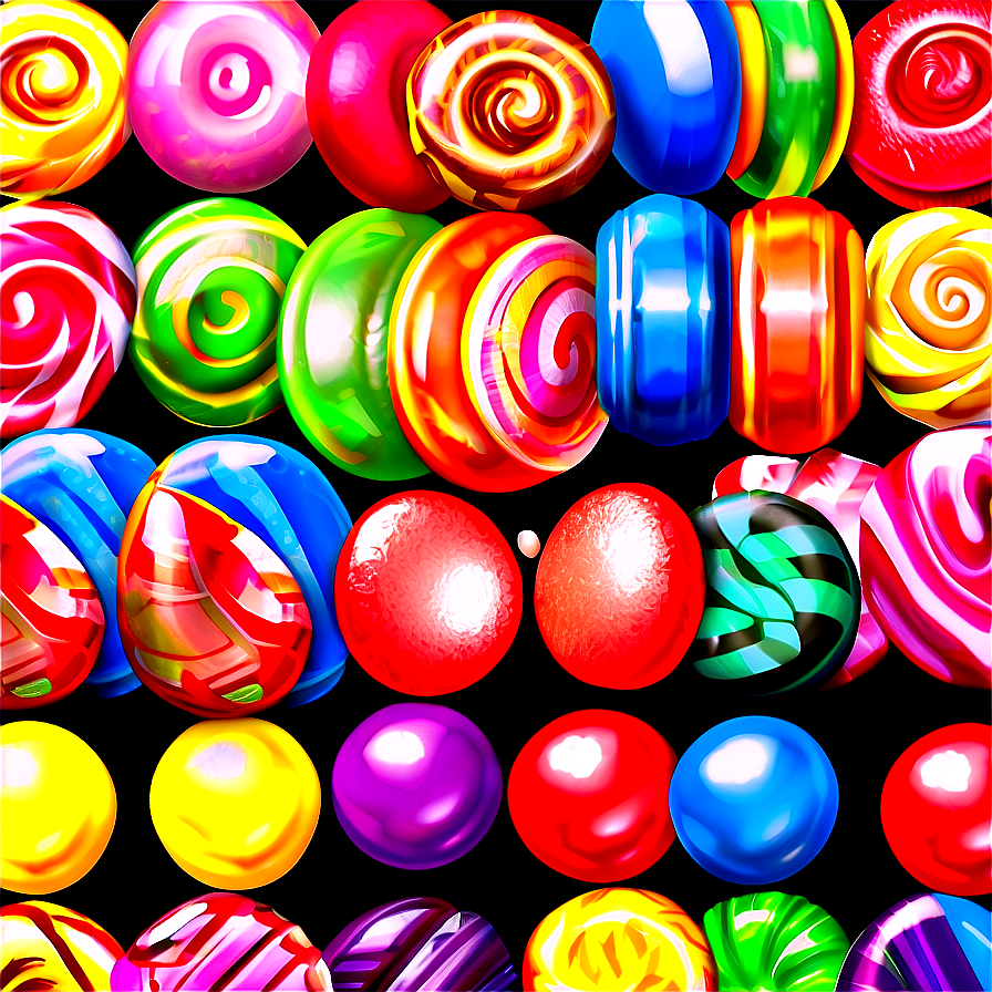 Colorful Candy Assortment Png 05042024