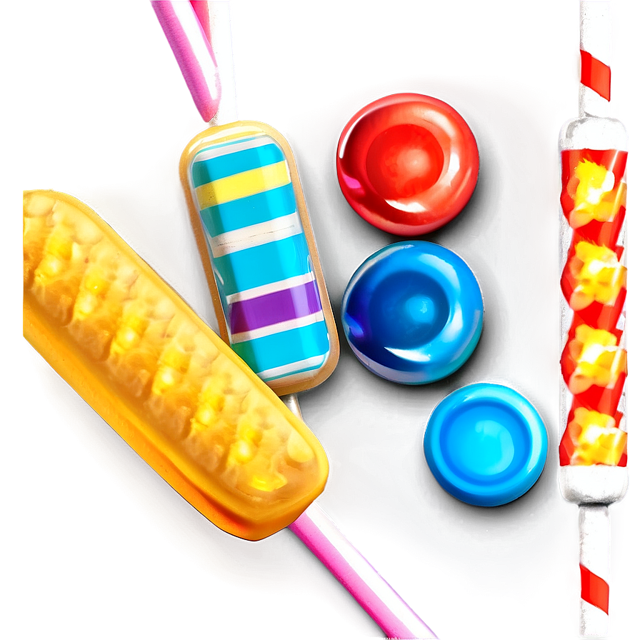 Colorful Candy Assortment Png 79