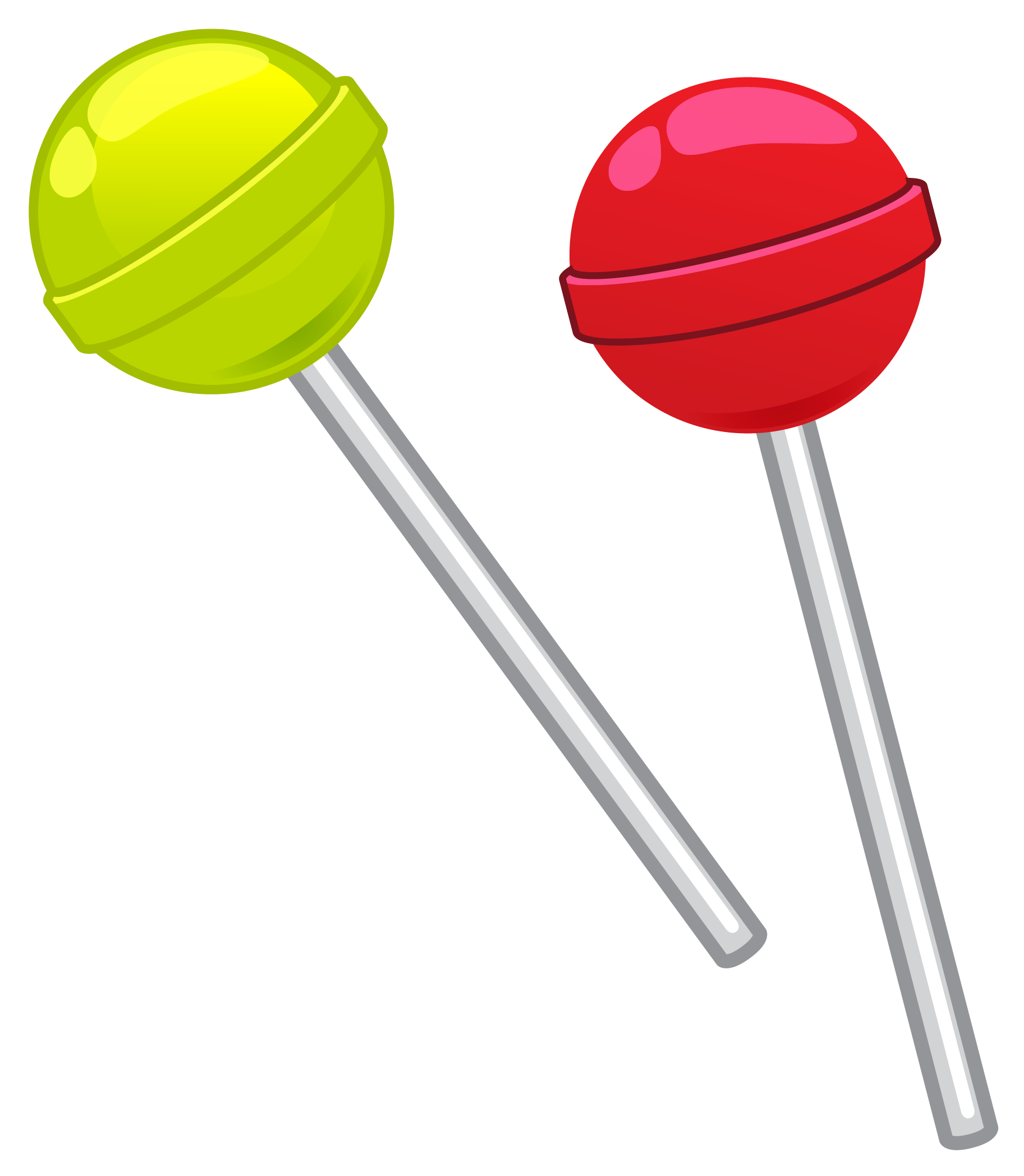 Colorful Candy Lollipops Illustration