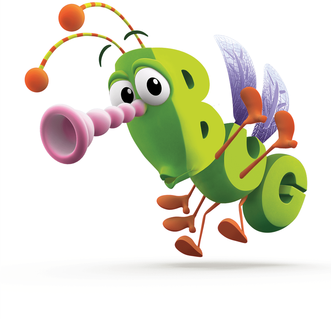 Colorful Cartoon Bug Illustration