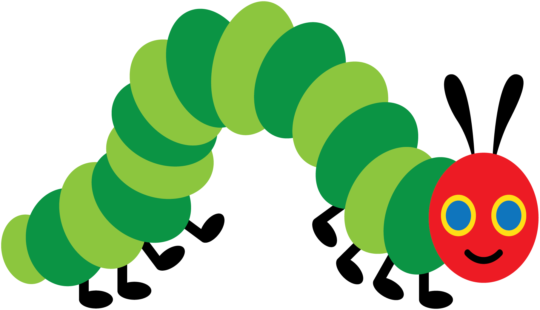 Caterpillar Png Image Download - Very Hungry Caterpillar Life Cycle, Transparent Png PNG with transparent background