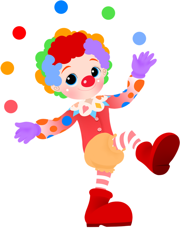 Clown Png Transparent Image - Circus Clipart Png Clown PNG with transparent background