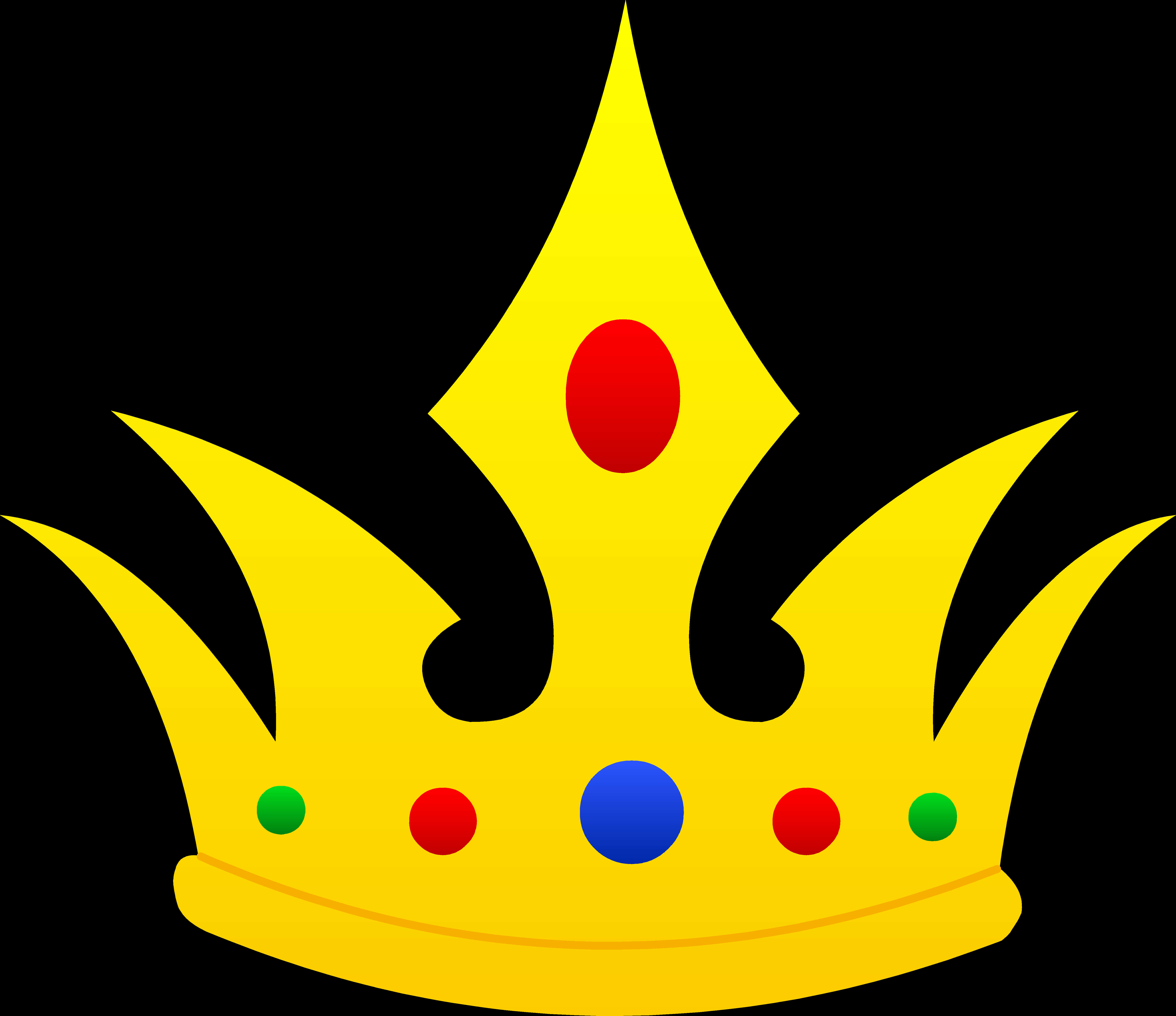 Colorful Cartoon Crown