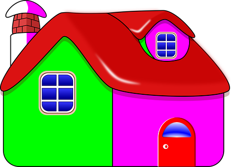 Colorful Cartoon House