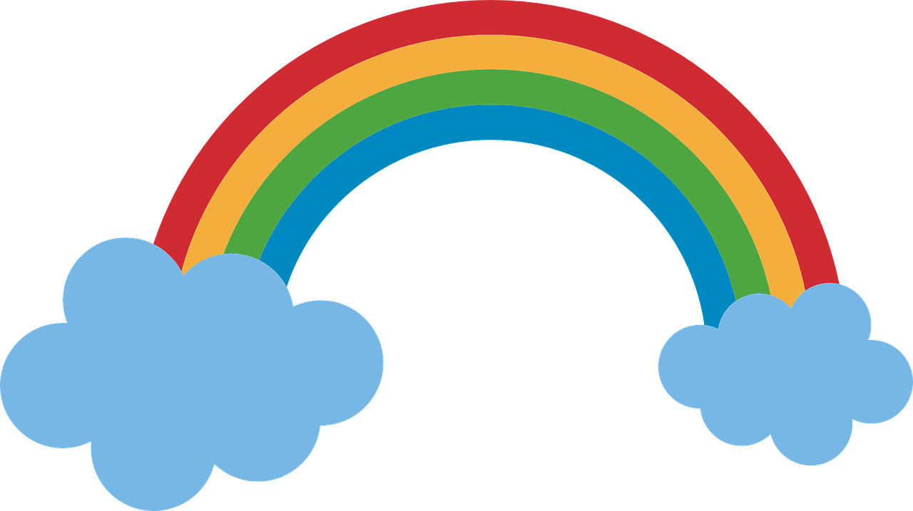 Arco Iris, Nubes, Color, Naturaleza, Pantalla - Arcoiris Png, Transparent Png PNG with transparent background