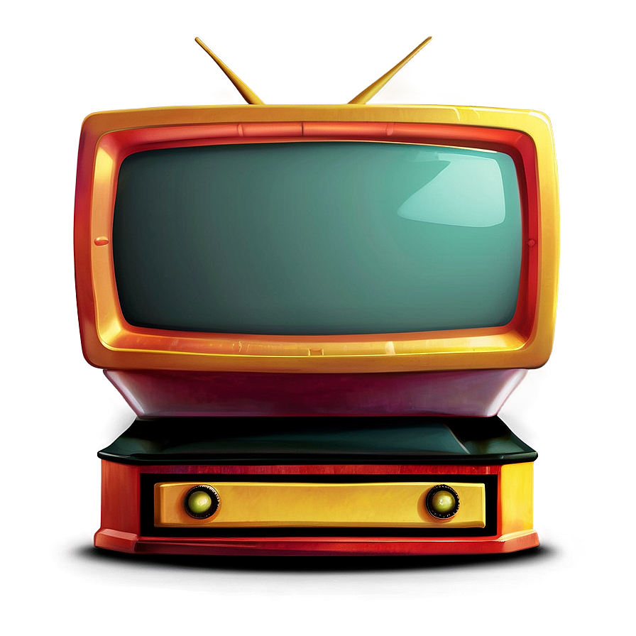 Colorful Cartoon Tv Png Qqc26