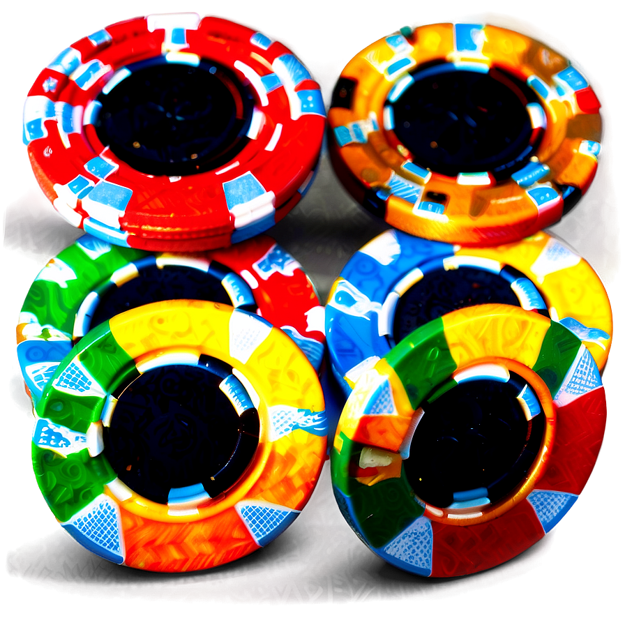 Colorful Casino Chips Png 72