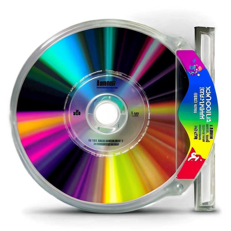 Colorful Cd Case Mockup Png Ewp