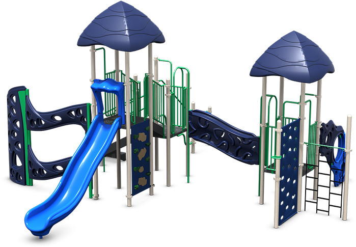 Colorful Childrens Playground Equipment