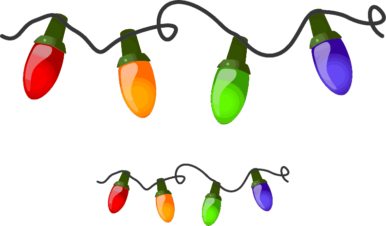 Holiday Holiday Clipart Free Christmas Lights Holiday - Christmas Lights, HD Png Download PNG with transparent background