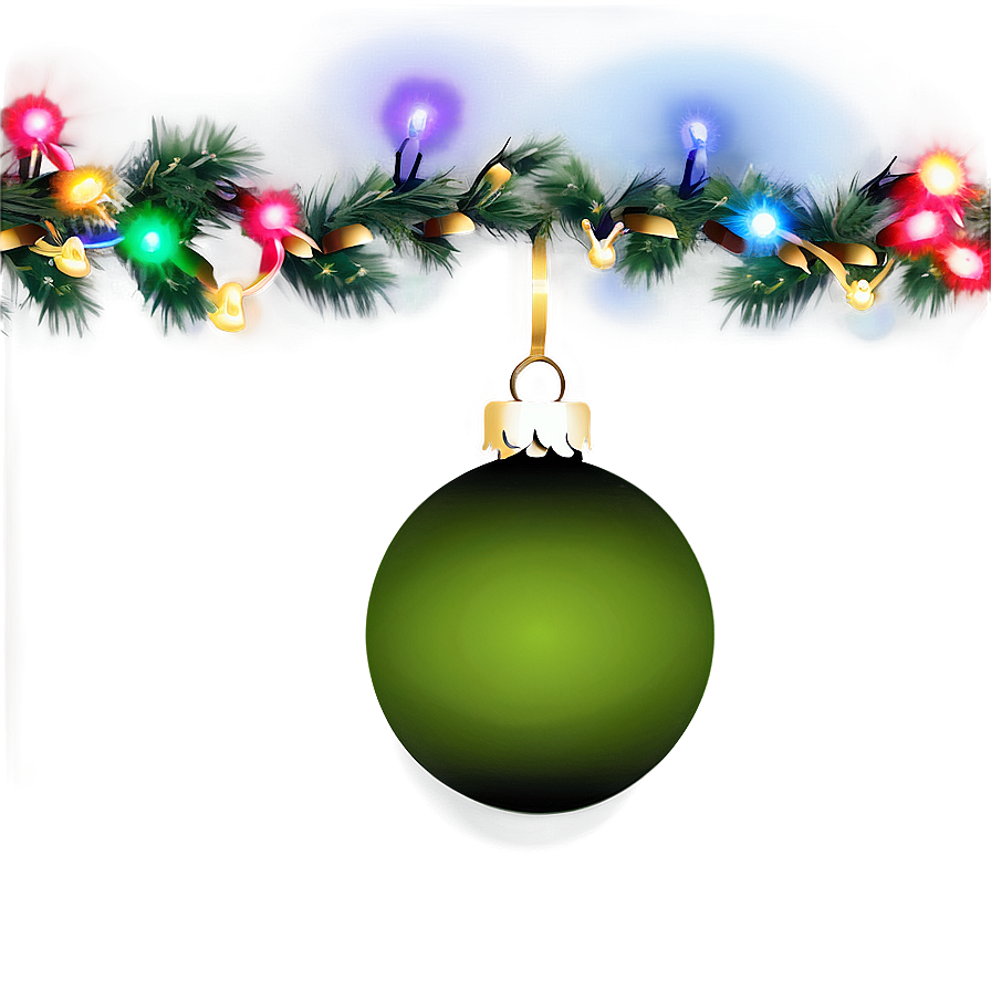 Colorful Christmas Lights PNG ssy PNG with transparent background