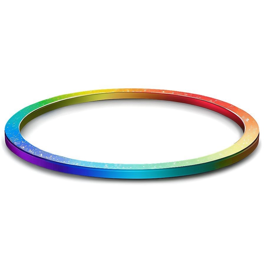 Colorful Circle Outline Png Ggr1