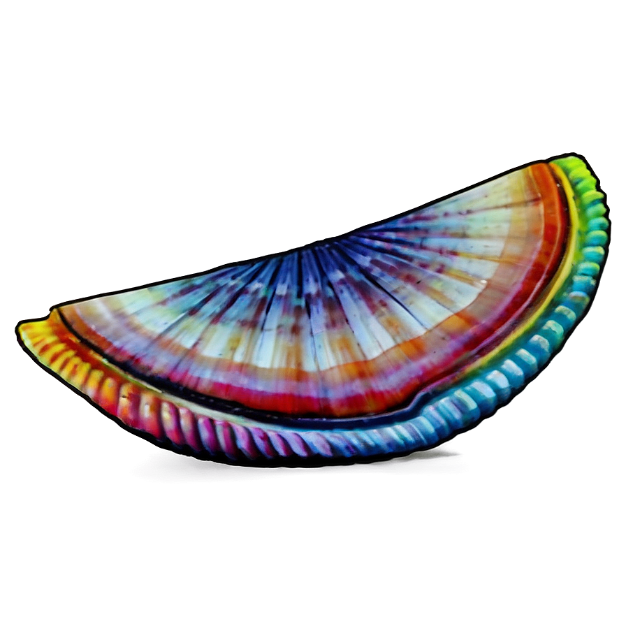 Colorful Clam Artwork Png Hvt66