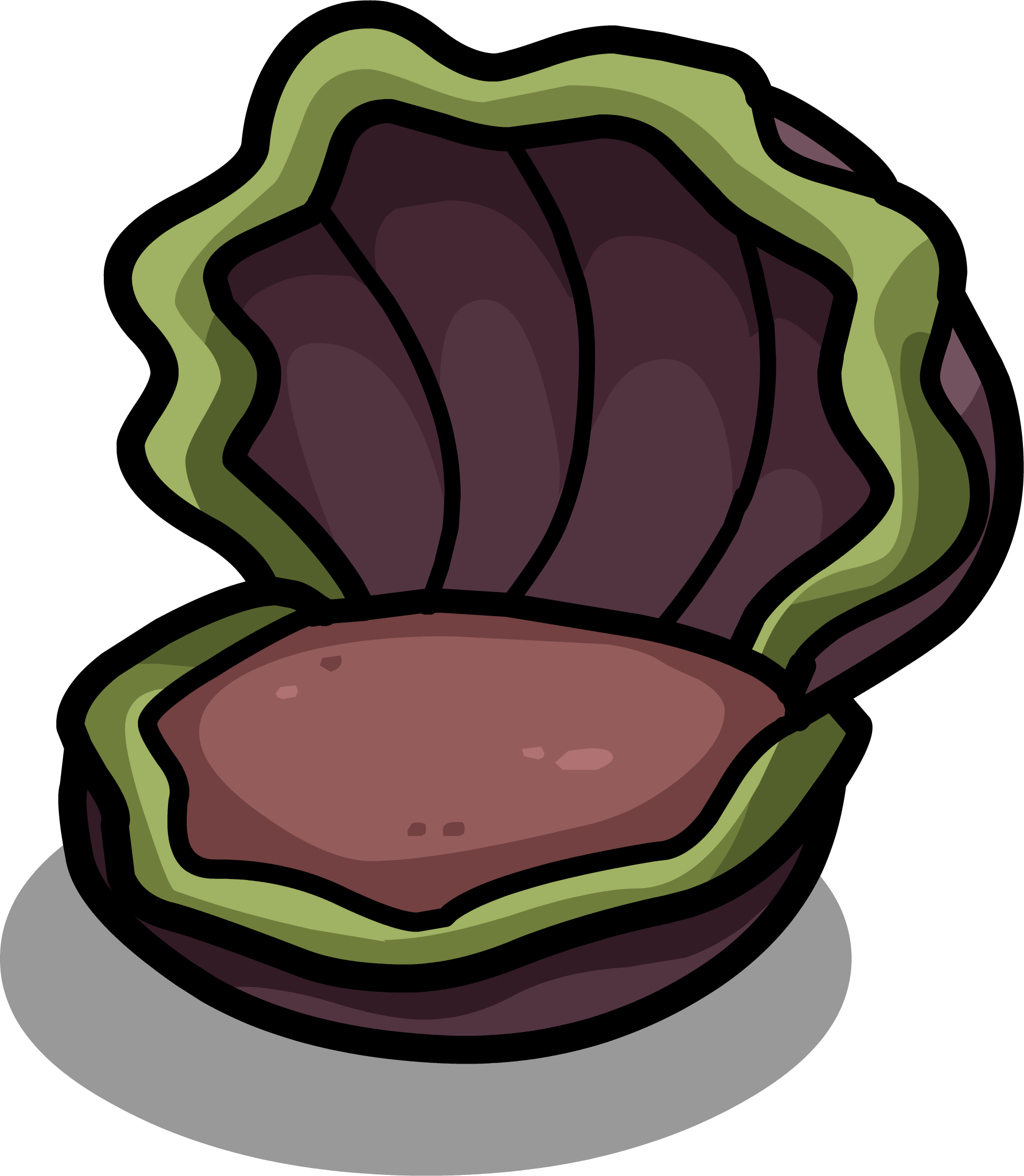 Clam Chair Sprite - Clam Cartoon Png, Transparent Png PNG with transparent background