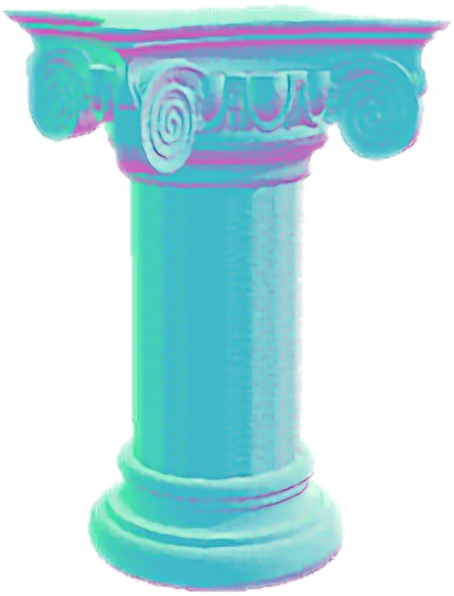 Pillar Png - - Transparent Background Vaporwave Aesthetic Png, Png Download PNG image with a transparent background, free high-resolution download