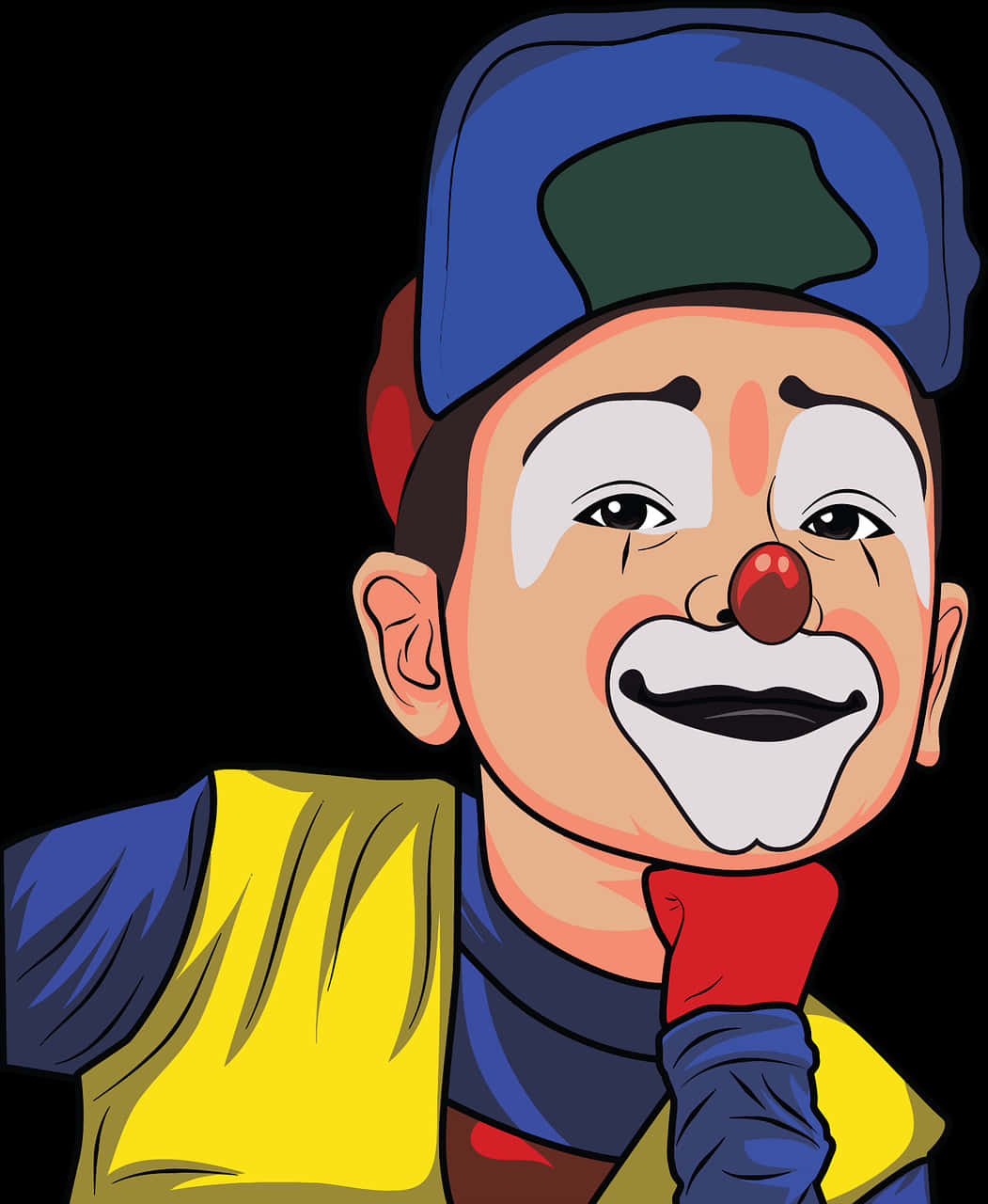 Clown Illustration - Gambar Badut Joker Kartun, HD Png Download PNG image with a transparent background, free high-resolution download