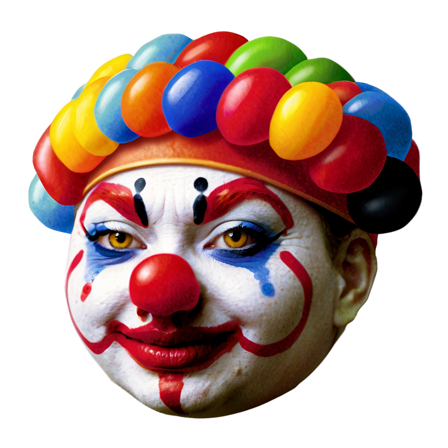 Colorful Clown Nose Png 37