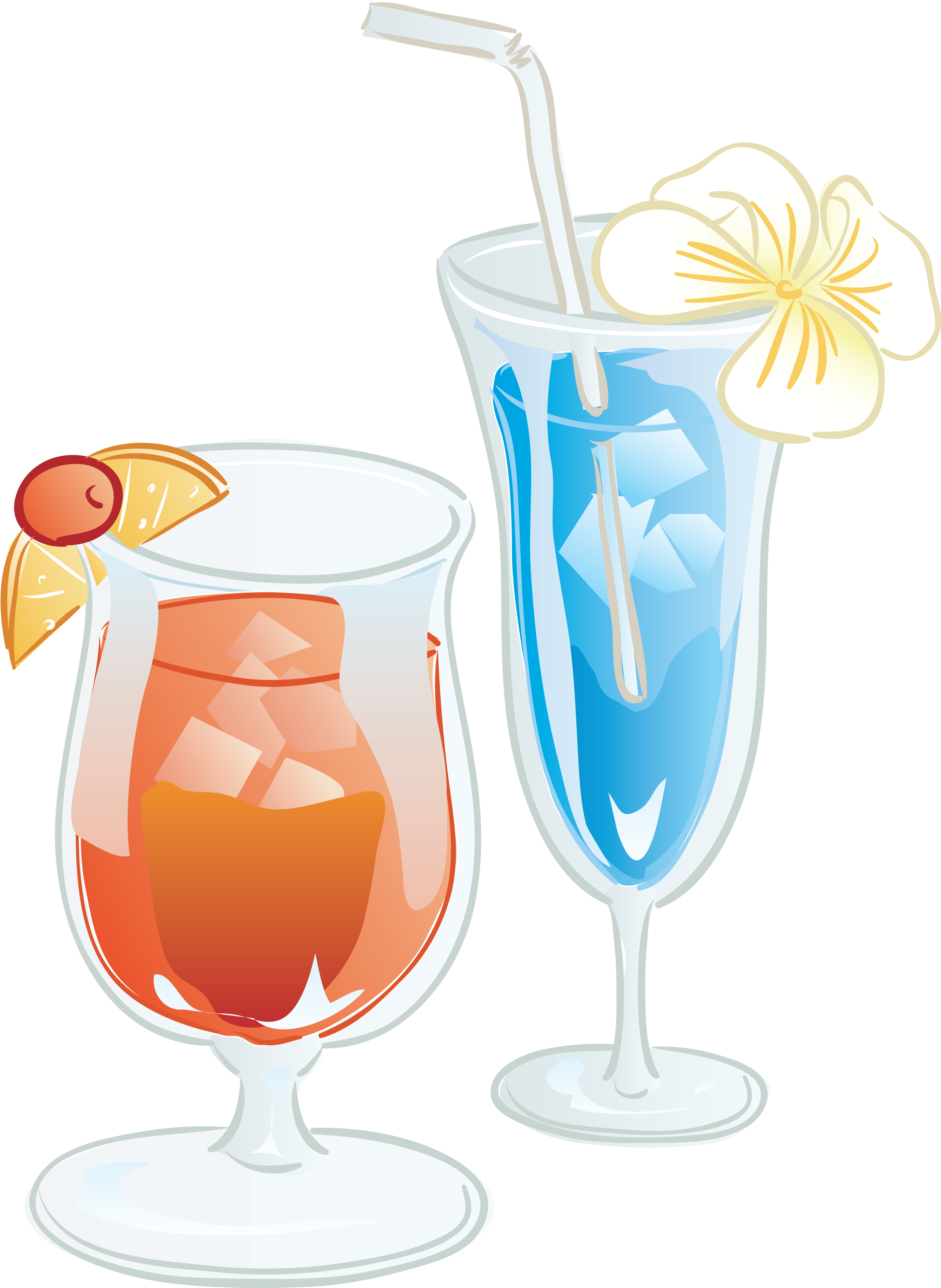 Cocktails Clipart Manhattan Cocktail - Cocktail, HD Png Download PNG with transparent background