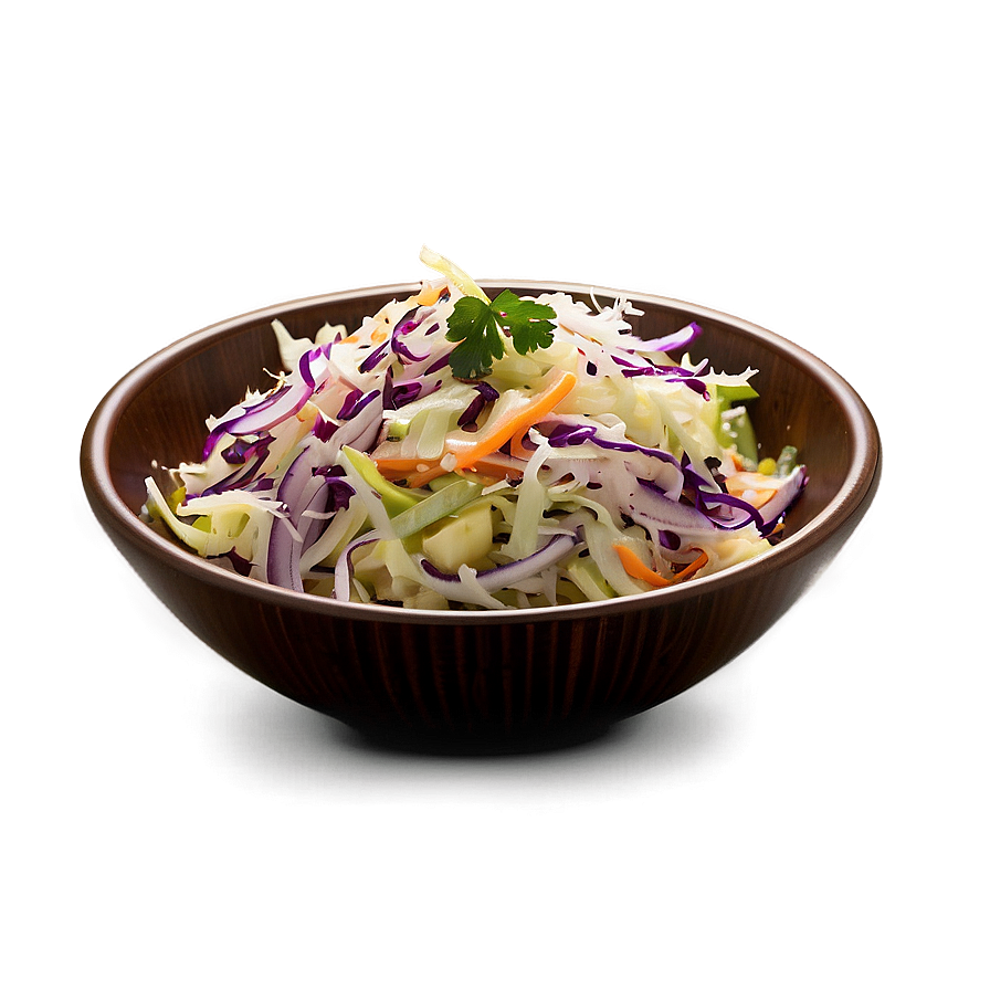 Colorful Coleslaw Salad PNG aoe64 PNG image with a transparent background, free high-resolution download