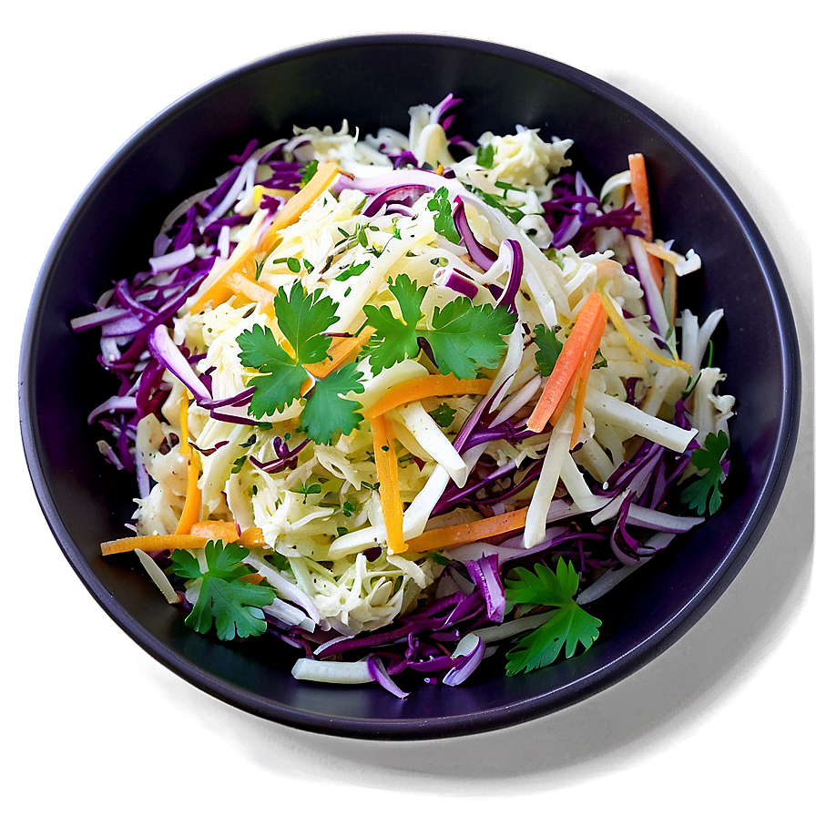 Colorful Coleslaw Salad PNG cvu30 PNG image with a transparent background, free high-resolution download
