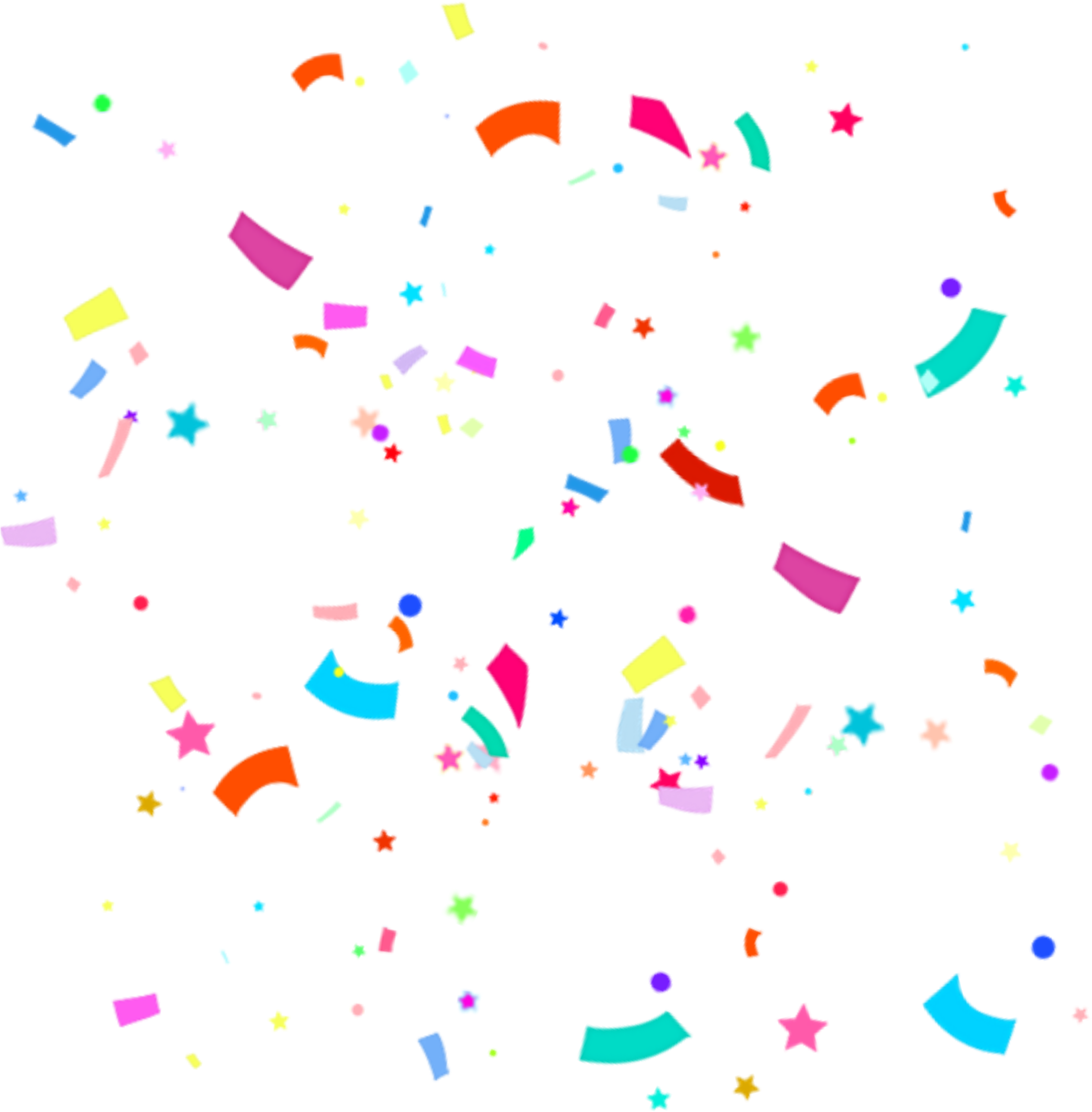 Colorful Confetti Background