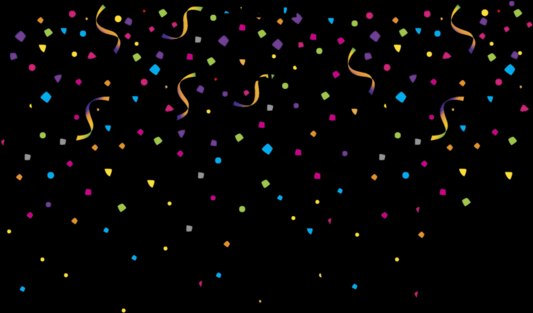 Colorful Confetti Celebration Background