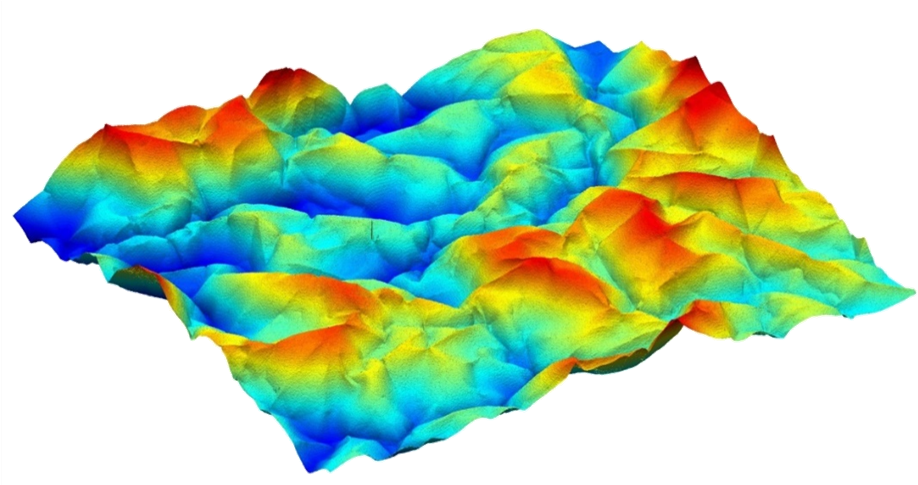 3d Profile Of A Crumpled Mylar Sheet, HD Png Download PNG with transparent background