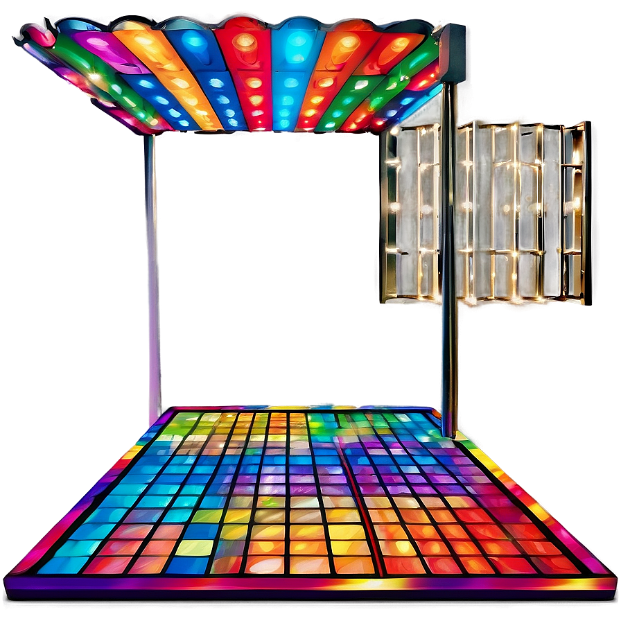 Colorful Dance Floor Png Itg26