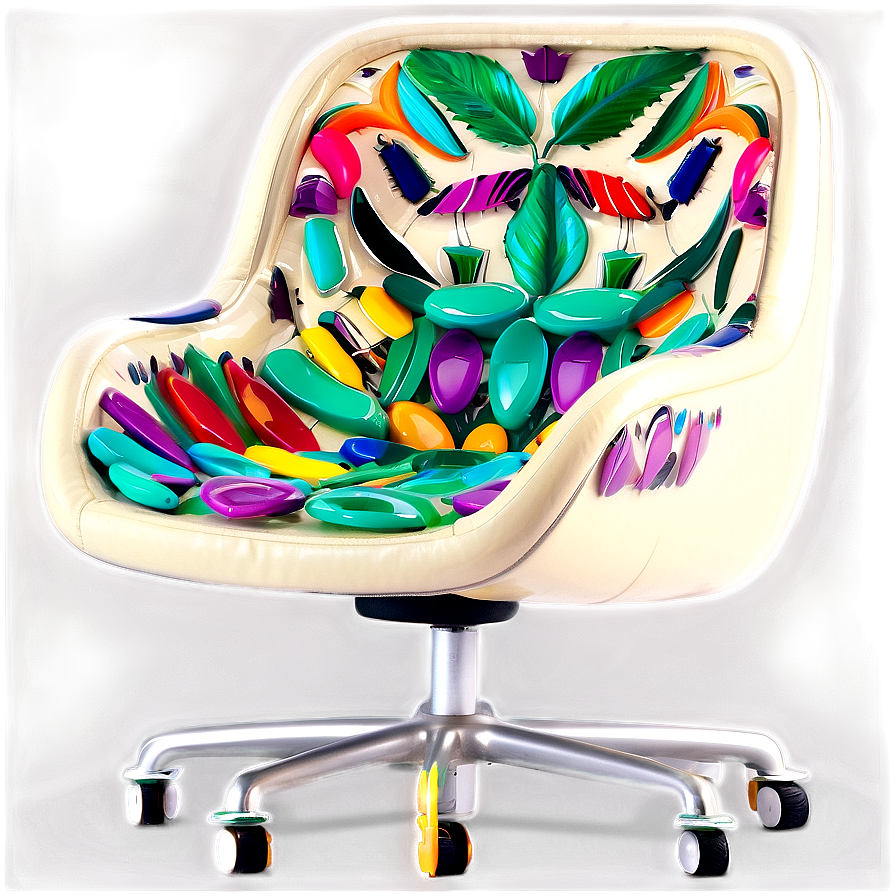 Colorful Desk Chair Png 63