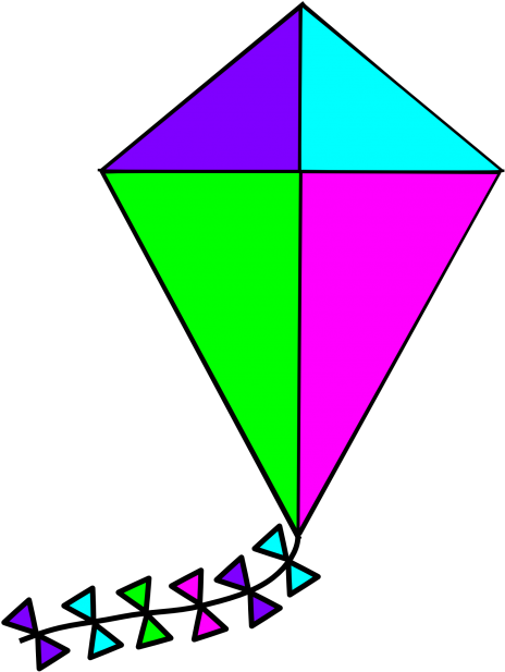Kite Png Transparent Image - Kite Transparent Background, Png Download PNG with transparent background