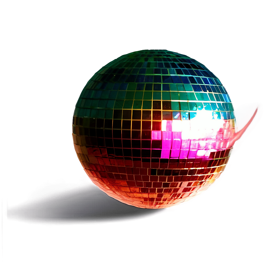 Colorful Disco Ball Illumination