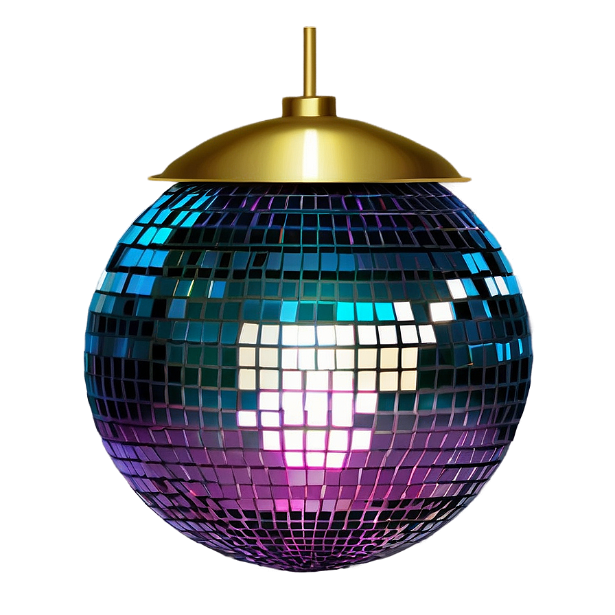 Colorful Disco Ball Illumination