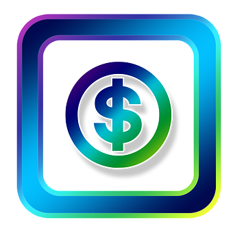 Colorful Dollar Sign Icon